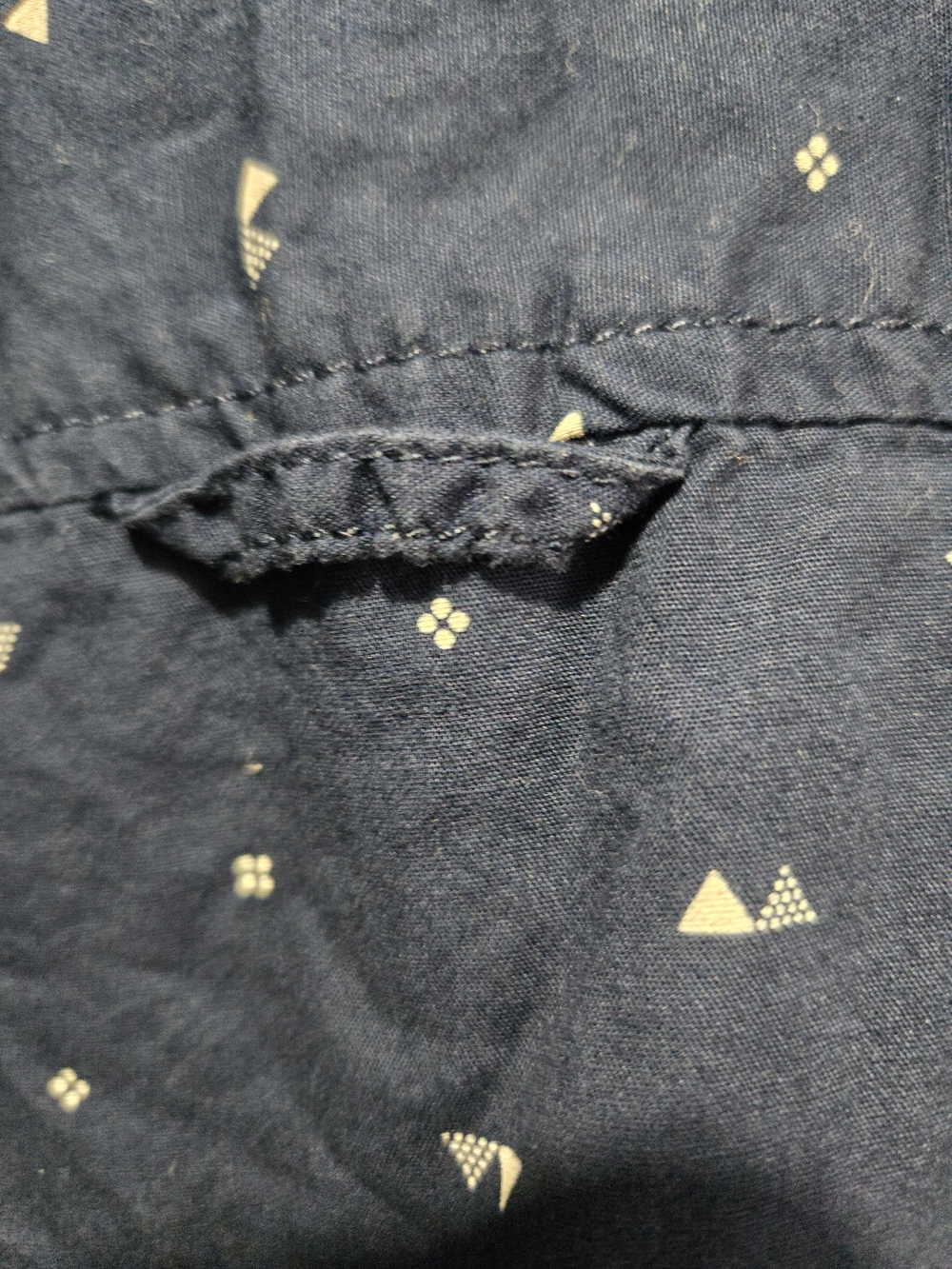 urban pipeline Navy Short-Sleeve Printed Button-Down Shirt Pocket Xlarge - Picture 9 of 9